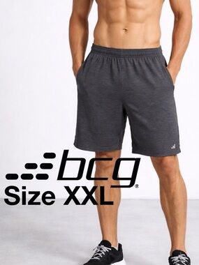🩵♥️👉Men’s BCG Athletic Shorts-Running Workout CrossFit Basketball-Size XXL